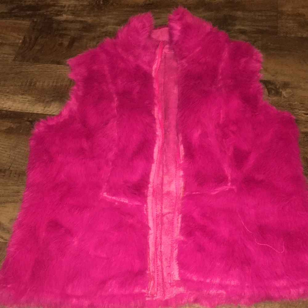 Purple/pink fury Vest